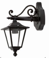 Lampe dextérieur nostalgique Noir IP44 Aluminium...