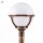 Lampe de jardin ALONNISOS laiton antique H:69cm