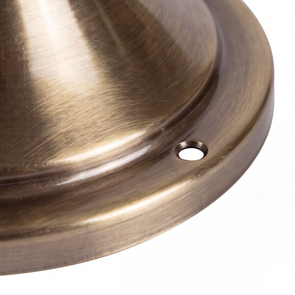 Wegeleuchte Garten Messing Glas H:29cm außen ANDROS