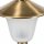 Eclairage de jardin en laiton verre inoxydable décoratif