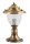 Eclairage de chemin jardin en laiton verre H:34cm