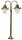 Wetterfeste Stehlampe MARIOS Messing Maritim H:85cm