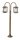 Wetterfeste Stehlampe MYKO Messing H:85cm Garten Weg