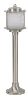 Wegeleuchte MYKO Nickel Echt-Messing H:64cm Maritim