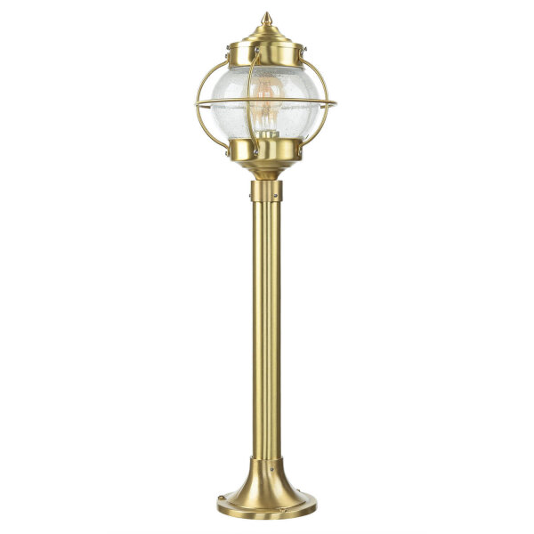 Gartenlampe Messing H:65cm Maritim wetterfest
