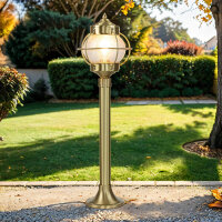 Lampe de jardin laiton H:65cm Maritim résistant...
