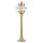 Gartenlampe Messing H:65cm Maritim wetterfest