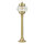 Gartenlampe Messing H:65cm Maritim wetterfest