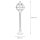 Gartenlampe Messing H:65cm Maritim wetterfest