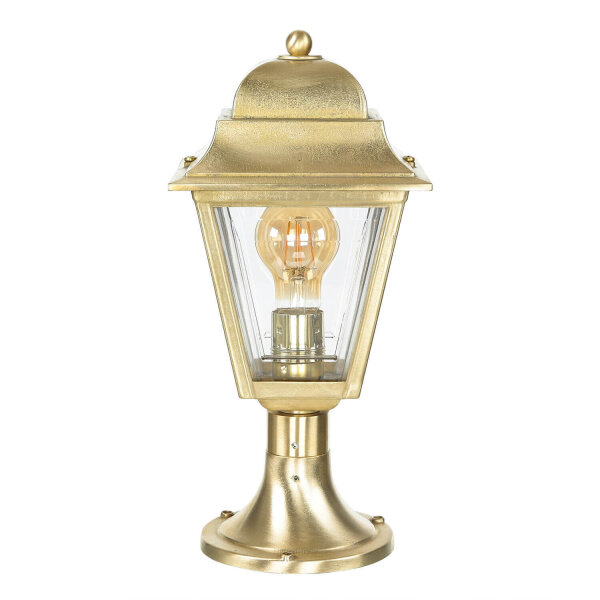 Stehlampe PAXI Messing H:39cm Rustikal Garten Weg