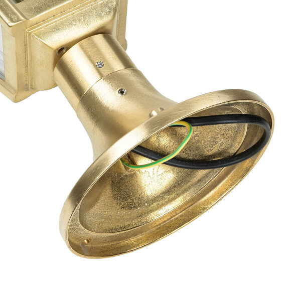 Stehlampe PAXI Messing H:39cm Rustikal Garten Weg