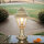 Stehlampe PAXI Messing H:39cm Rustikal Garten Weg