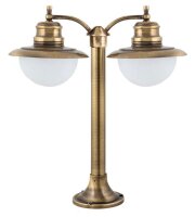Lampe dallée PELLA laiton jardin inoxidable Premium