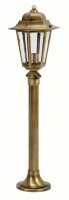 Lampe dextérieur laiton H:73cm Rustique Chemin Jardin