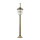Lampe de jardin laiton 62cm de haut inoxydable SANTORIN