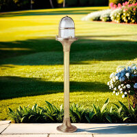 Lampe dextérieur SANTORIN laiton verre IP54 Premium