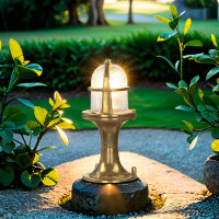 Lampe dextérieur sur pied Laiton H:25cm Chemin de...