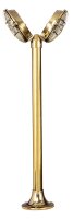 Gartenlampe SERIFOS Messing H:58cm Maritim au&szlig;en