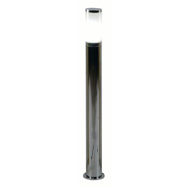 Wegbeleuchtung in Chrom aus Messing E27 65cm hoch