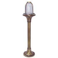 Lampe dallée décorative laiton H:62cm...