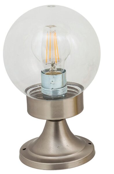 Lampe dextérieur Boule Abat-jour laiton massif H:25cm