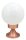 Lampe de jardin r&eacute;sistante aux intemp&eacute;ries VERIA Cuivre Blanc H:30cm