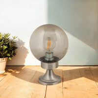 Lampe de socle Chemin de jardin Laiton E27 H:30cm VERIA