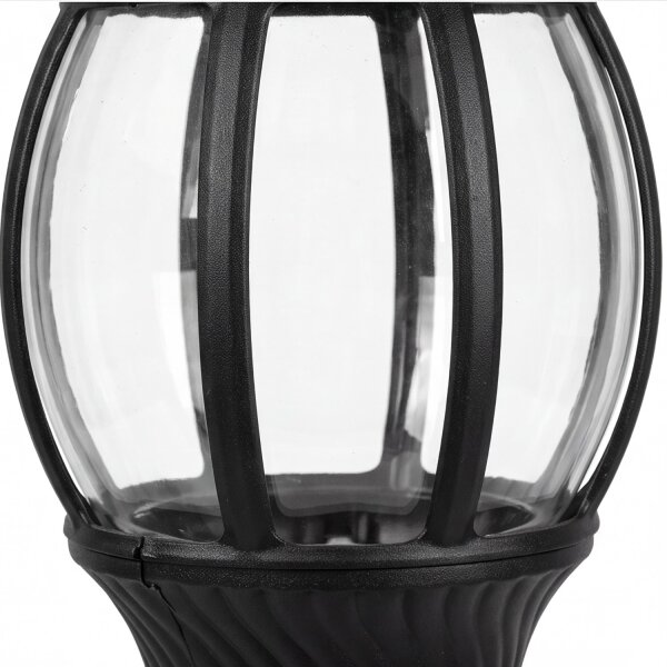 Lampe dallée nostalgique AILEAN Noir 93 cm