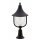 Lampe de socle extérieure Noir 57 cm IP43 E27 Rustique