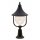 Lampe de socle extérieure Noir 57 cm IP43 E27 Rustique