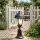 Lampe dallée rustique jardin terrasse 44 cm IP44