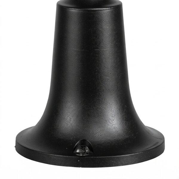 Lampe dallée rustique ELEANOR 79 cm IP44 noir E27