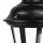 Lampe dallée rustique ELEANOR 79 cm IP44 noir E27