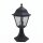 Luminaire de socle noir extérieur 38 cm petit rustique