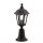 Luminaire de socle extérieur E27 noir 40 cm IP43