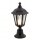 Luminaire de socle extérieur E27 noir 40 cm IP43