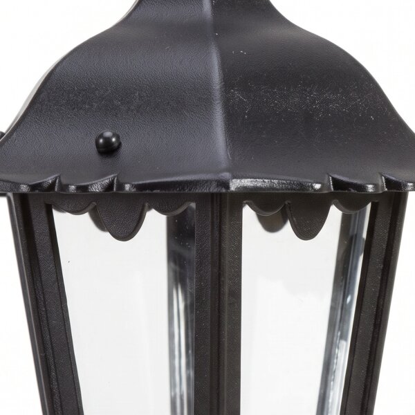 Luminaire dallée extérieur E27 noir 75 cm IP43 protégé contre la pluie