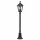 Luminaire dallée extérieur E27 noir 75 cm IP43 protégé contre la pluie