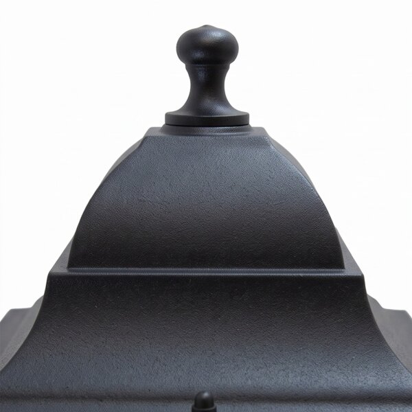Lampe de socle décorative ERNINE Aluminium Rustique 42
