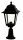 Rustikale Au&szlig;enlampe Schwarz IP44 Aluminium E27