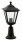 Luminaire de socle ext&eacute;rieur noir IP44 48cm E27 Rustique