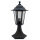 Lampe de jardin rustique noire 38cm petite aluminium