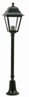 Lampe dallée extérieure E27 79cm IP44 Noir...