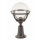 Lampe de socle extérieure Boule Abat-jour IP44 37cm Vintage E27