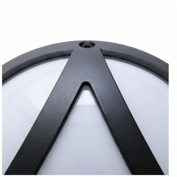 Außen Deckenleuchte rund IP55 Ø28cm Aluminium