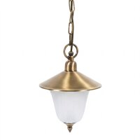 Suspension Extérieur Laiton Verre IP23 Rustique