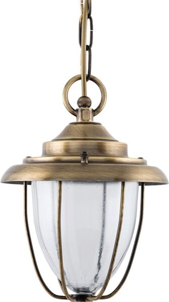 Lampes suspendues dextérieur laiton verre Maritim Garten