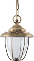 Lampes suspendues dextérieur laiton verre Maritim...