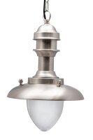 Wetterfeste H&auml;ngelampe LAURION Nickel Maritim IP43
