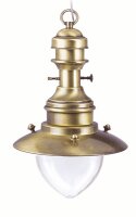 Au&szlig;enleuchte Balkon Messing Glas wetterfest IP43